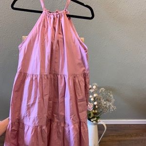 A new day - lightweight tiered dress - midi length